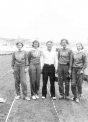 WOMENS TRACK AND JOHN TERPAK