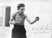 Julio César Nicolari was the first Uruguayan boxer to win a bout in the Olympics.  He was a member of the first Olympic team from Uruguay that competed in the 1924 games in Paris.  He was South American Champ in 1924 and 1925.